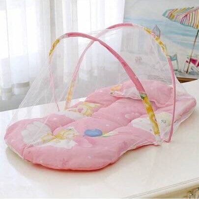 Moustiquaire Lit Bébé - SleepNest™ - Rose - Mon doux bébé