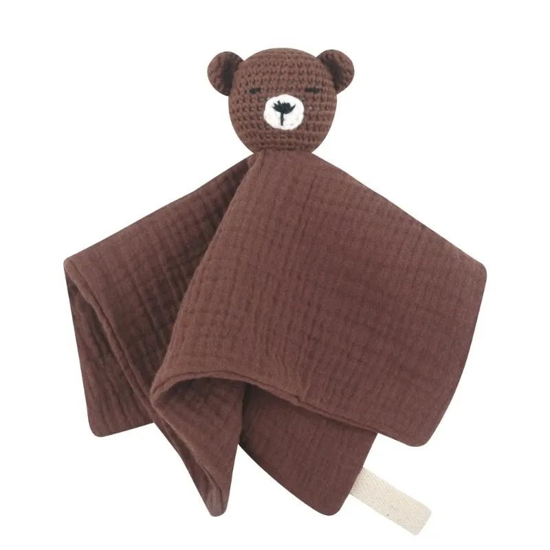 Doudou Lapin Bébé en Mousseline – Compagnon doux et rassurant
