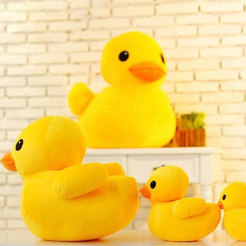 Mini Peluche Canard Jaune Bébé – Doudou Doux et Jouet Mignon